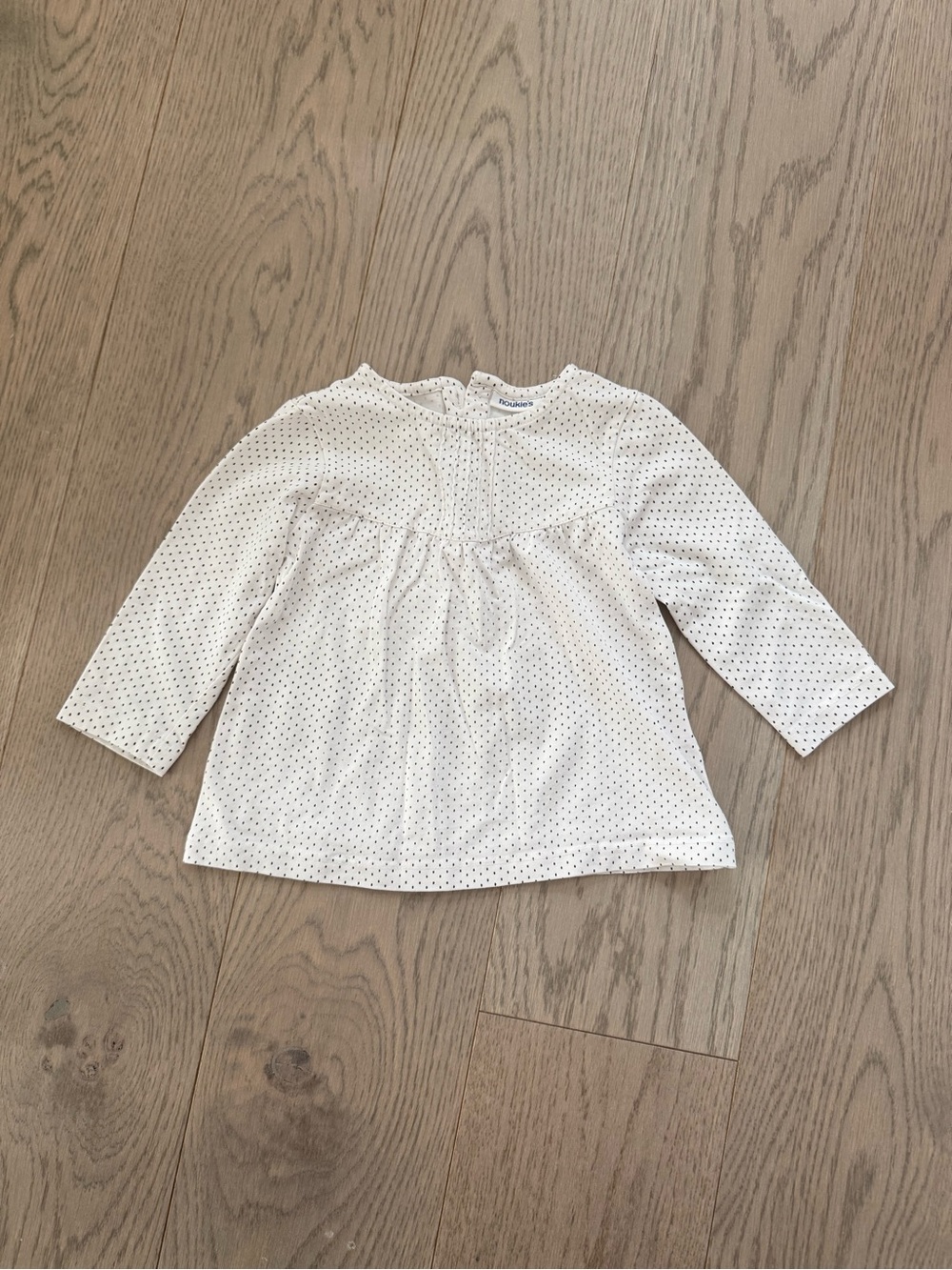 Noukie's White Baby Shirt - 18M
